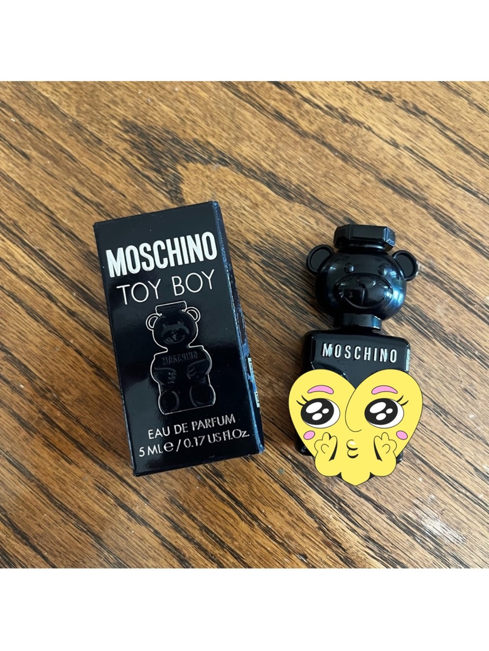⭐️EMPTY BOTTLE⭐️ Moschino Toy Boy Eau de Parfum Dabber 5ml NIB
